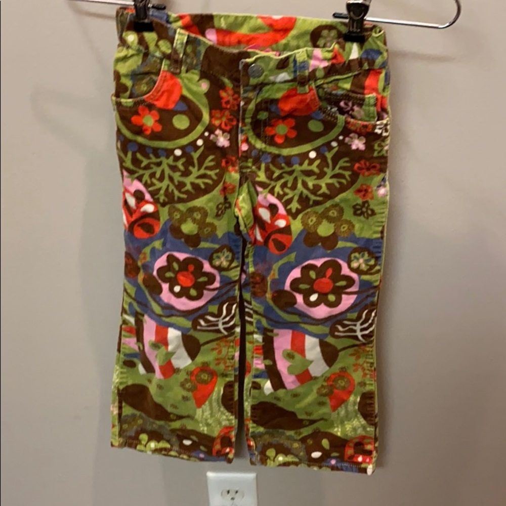 Girls size 116 oilily soft corduroy like material